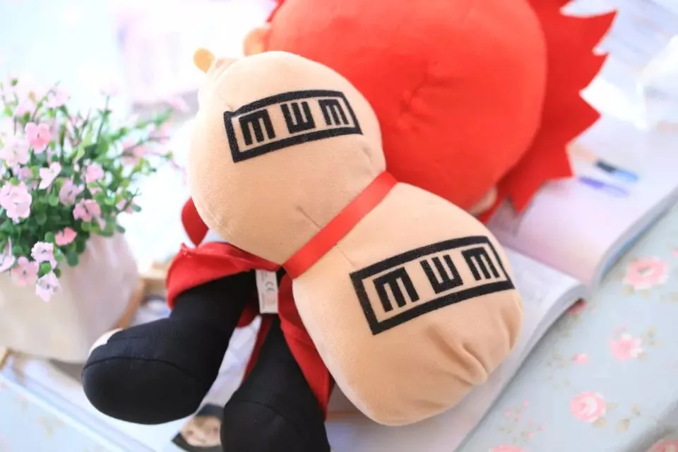 33 см Cuteplush плюшевые игрушки куклы Дети День рождения девочки; дети игрушки Naruto kakashi Gaara как у героя мультфильма Саскэ кукла большой Размеры Подушка свадебные Пресс игрушка