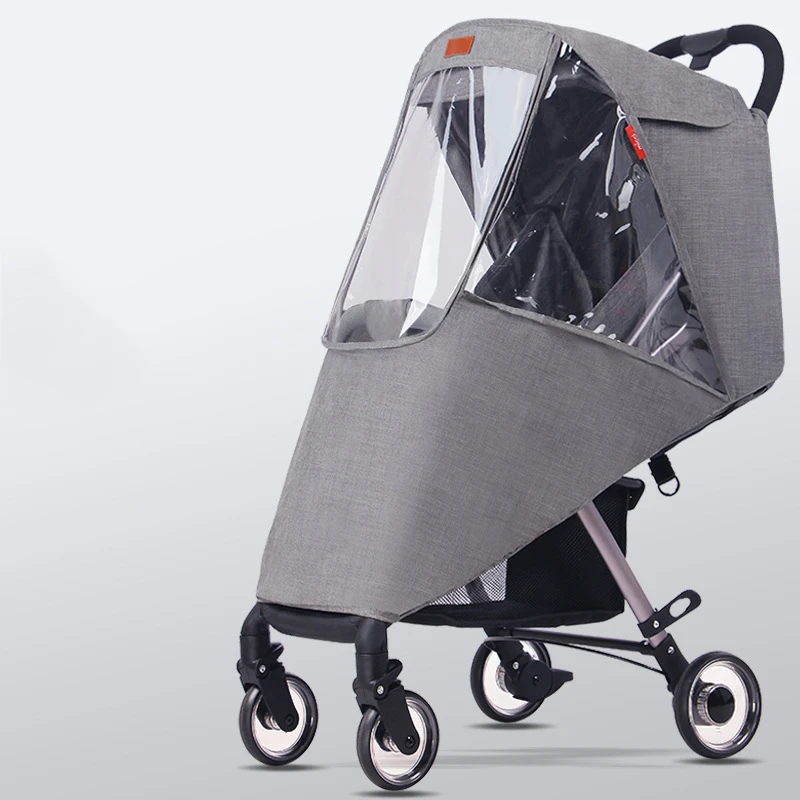 baby stroller accessories products High Quality Pushchairs Universal Waterproof Rain Cover Wind Dust Shield Full Cover Raincoat Shade for Baby Stroller Accessories baby stroller accessories and car seat