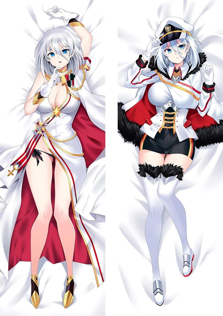 Двухсторонняя подушка Bluetooth Lane Tirpitz Dakimakura Чехол для подушки 20617 | Дом и сад