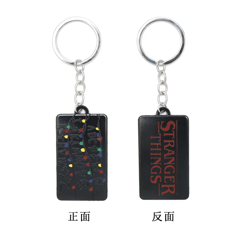 Пленка из сериала очень странные брелок с подвеской в виде буквы алфавит