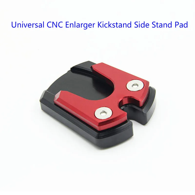 

Universal Motorcycle Side Stand Pad Plate Kickstand Enlarger Support Extension For Most Motorbikes Honda Kawasaki KTM Yamaha