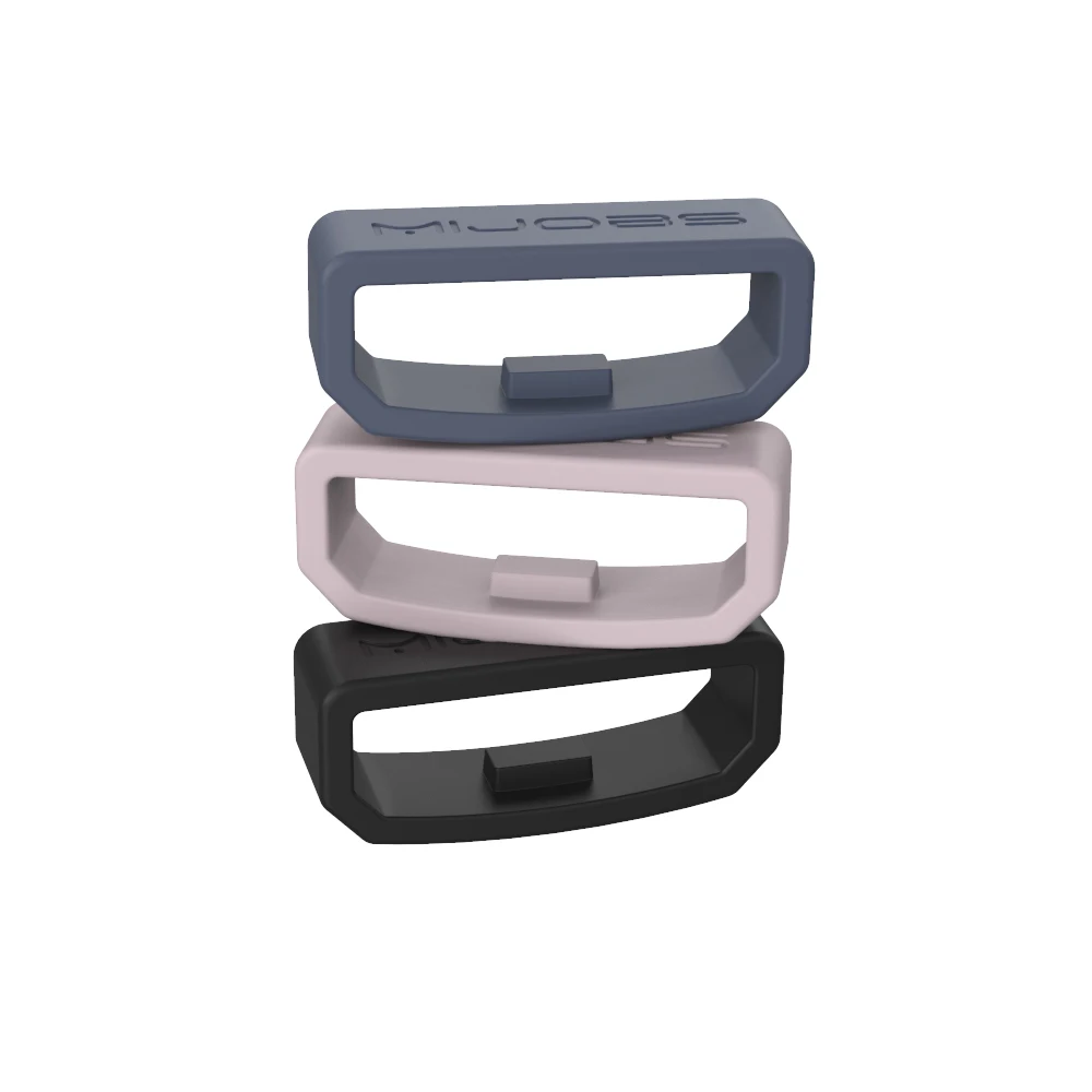 Premium Rubber Strap Keeper - Secure Retainer for Fitness Bands and Smartwatches