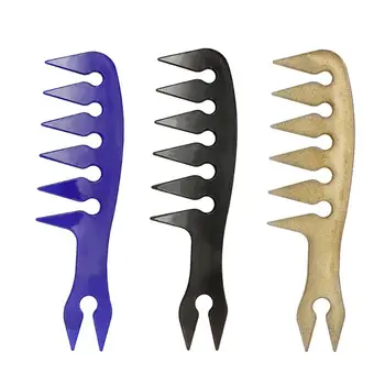

3pcs Slicked-back Combs Wide Teeth Combs Professional Male Combs Hair Spray Combs Hairdressing Supplies