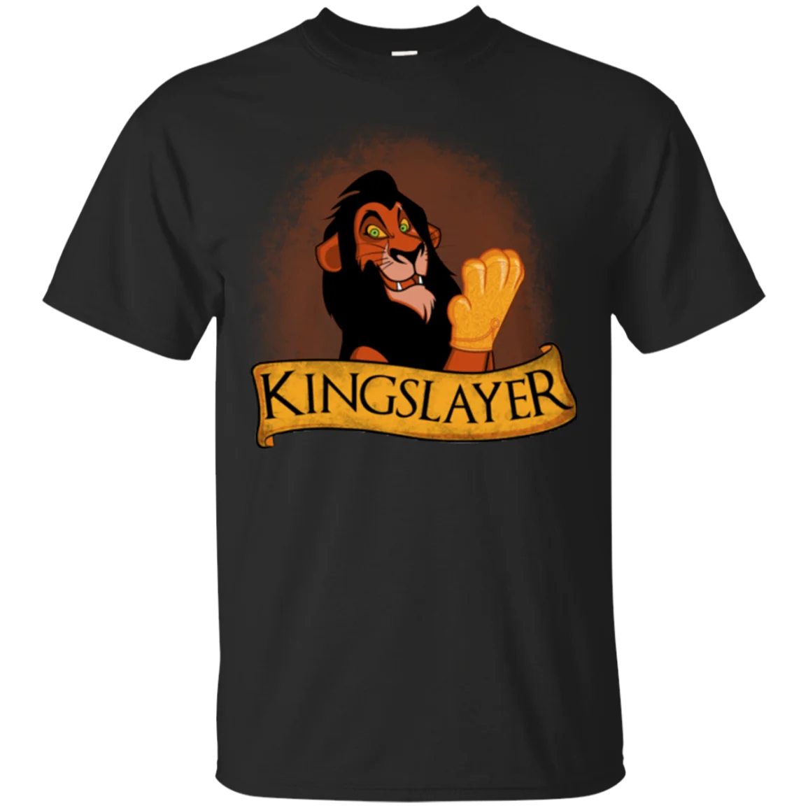 

Kingslayer The Lion King Scar Logo Cartoon Jaime Black T-Shirt Simba Simon S-6Xl Top Christmas Gifts Tee Shirt