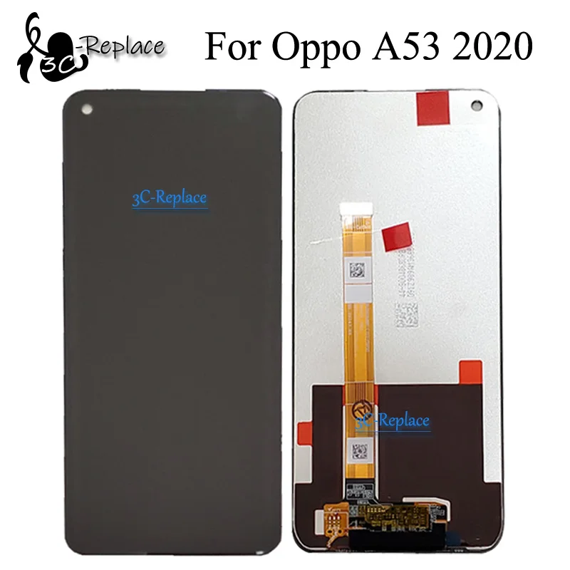 ЖК-дисплей 6 5 дюйма для Oppo A53 2020 CPH2127 / A53s запасные части кодирующий