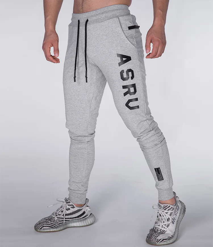 sports track pants 2018 summer New Fashion Thin section Pants Men Casual Trouser Jogger Bodybuilding Fitness Sweat Time limited Sweatpants black sweatpants