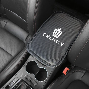 

1PCS Car Armrest Pad Covers Auto Seat Armrests Storage Protection Cushion for Toyota CROWN Prado rav4 Yaris hilux