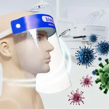 

1PCS Full Face Masks Anti-droplets Anti-fog Dust-proof Face Shield Protective Cover Transparent Face Eyes Protector Safety Mask