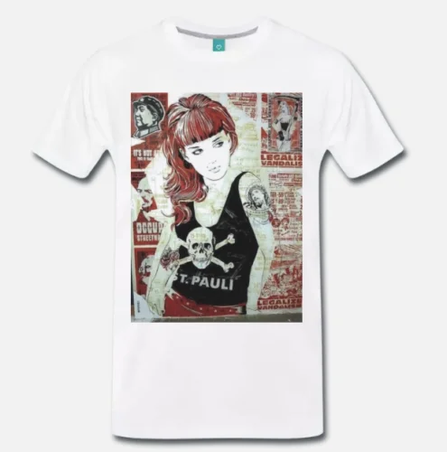 Футболка ULTRAS SANKT PAULI GERMANIA 1 S M L XL 2XL 3XL| |
