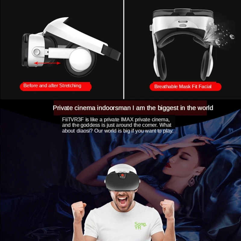 vr очки для смартфонов шлем пк Телевизоры FIIT AR X Умные более 3D Очки виртуальной