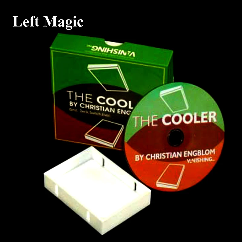 

The Cooler (Gimmick +DVD) By Christian Engblom Magic Tricks Props Gimmicks Close Up Street Card Magic Mentalism Fun