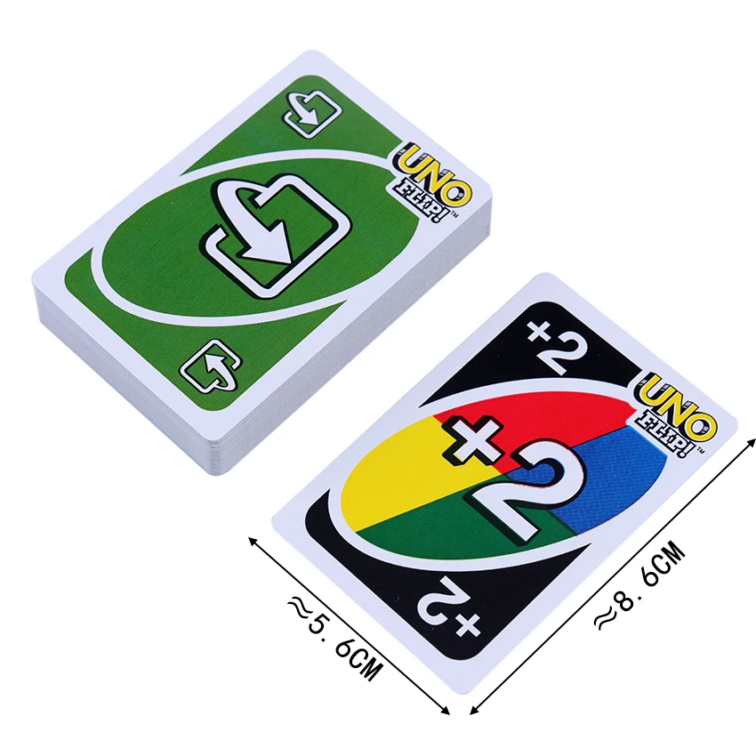 Juego de cartas con tapa para toda la familia, juego de mesa divertido de entretenimiento, póker, 112 cartas