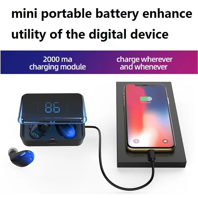 ES01 Bluetooth 5,0 наушники TWS IPX5 Водонепроницаемый 3D стерео беспроводной громкой связи спортивные наушники игровая гарнитура с микрофоном для телефона