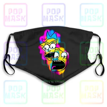 

Dust Mask with Filter Rick And Morty /Ladies Spray Paint Rolled Washable Reusable Mask