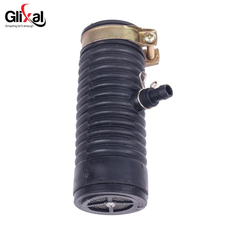Glixal Long Intake Breather Tube air filter motorcycle air filter for GY6 49cc 50cc 80cc 100cc 4-stroke QMB139 139QMB Engine Air Filters Air Box