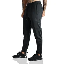 Новинка, спортивные штаны для мужчин, эластичные, дышащие, из двух частей, для пробежки, тренировочные штаны, для спортзала, брюки длиной до лодыжки, быстросохнущие, Мужские штаны