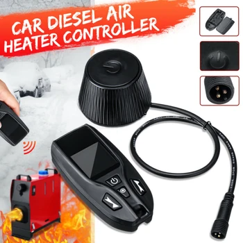 

12-24V Two-Way Car Air Diesel Heater LCD Switch Parking Control 4 Button Remote Controller