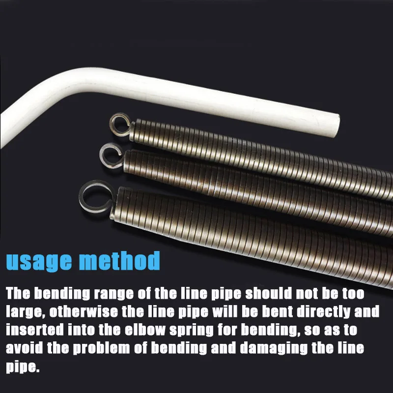 42mm Spring Pipe PVC Pipe Conduit Bender Eliminates Need for Heating Blankets PVC Springs Tool for 3/8 Inches