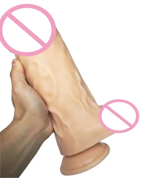 Giant Silicone Huge Dildo Realistic Dildos With Suction Cup Big Penis Dick for Women Masturbator Erotic G Point Adult Sex Toys 4