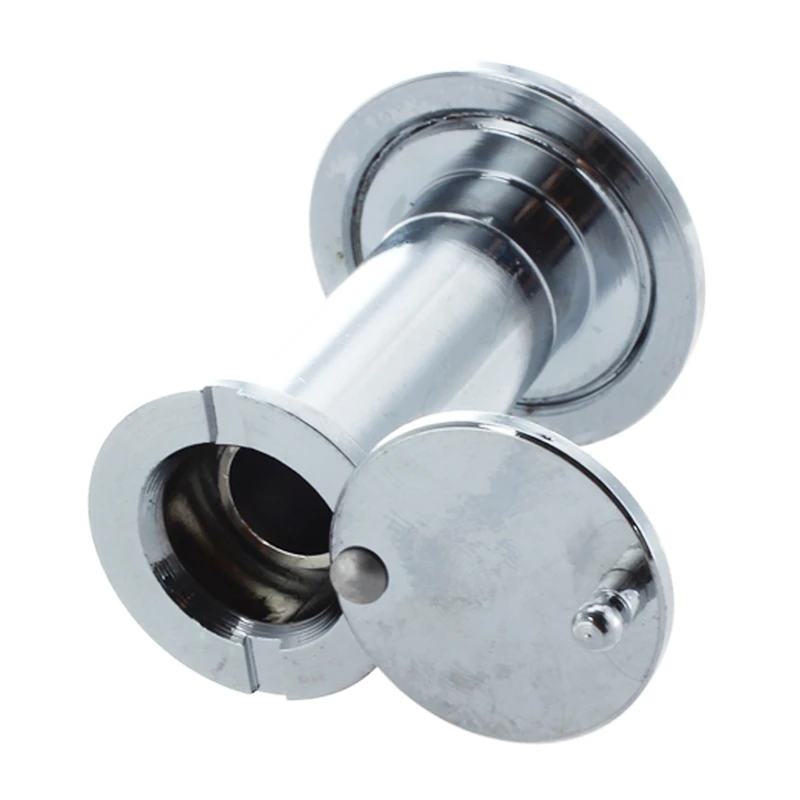 Металлический 200 градусов дверной глазок Серебряный тон для дома