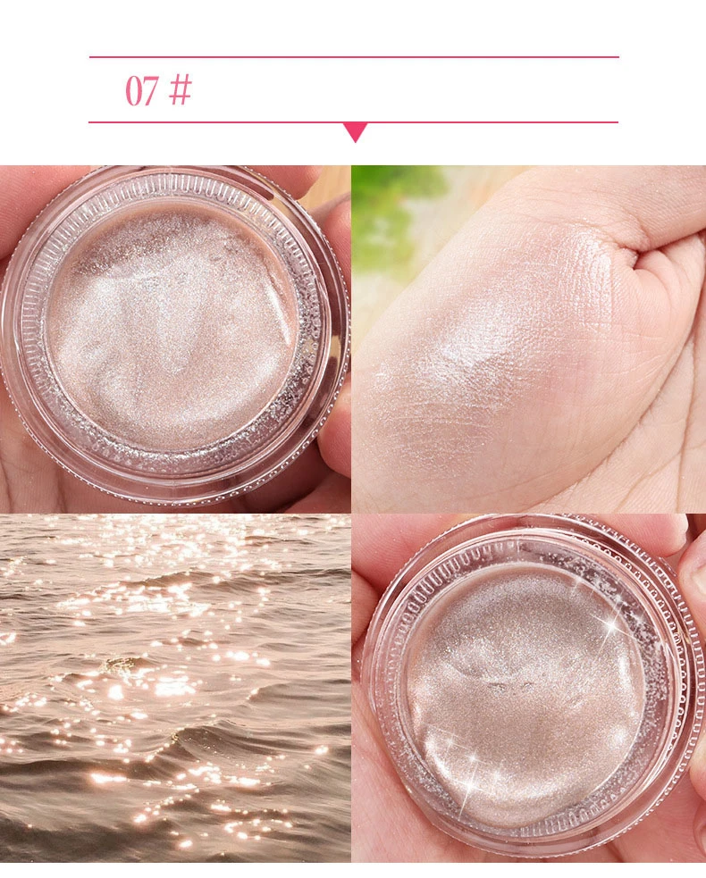Жидкий хайлайтер Shimmer Glow Illuminator макияж хайлайтер коричневый осветлитель желе гель для лица Высокая Зажигалка крем 7 г