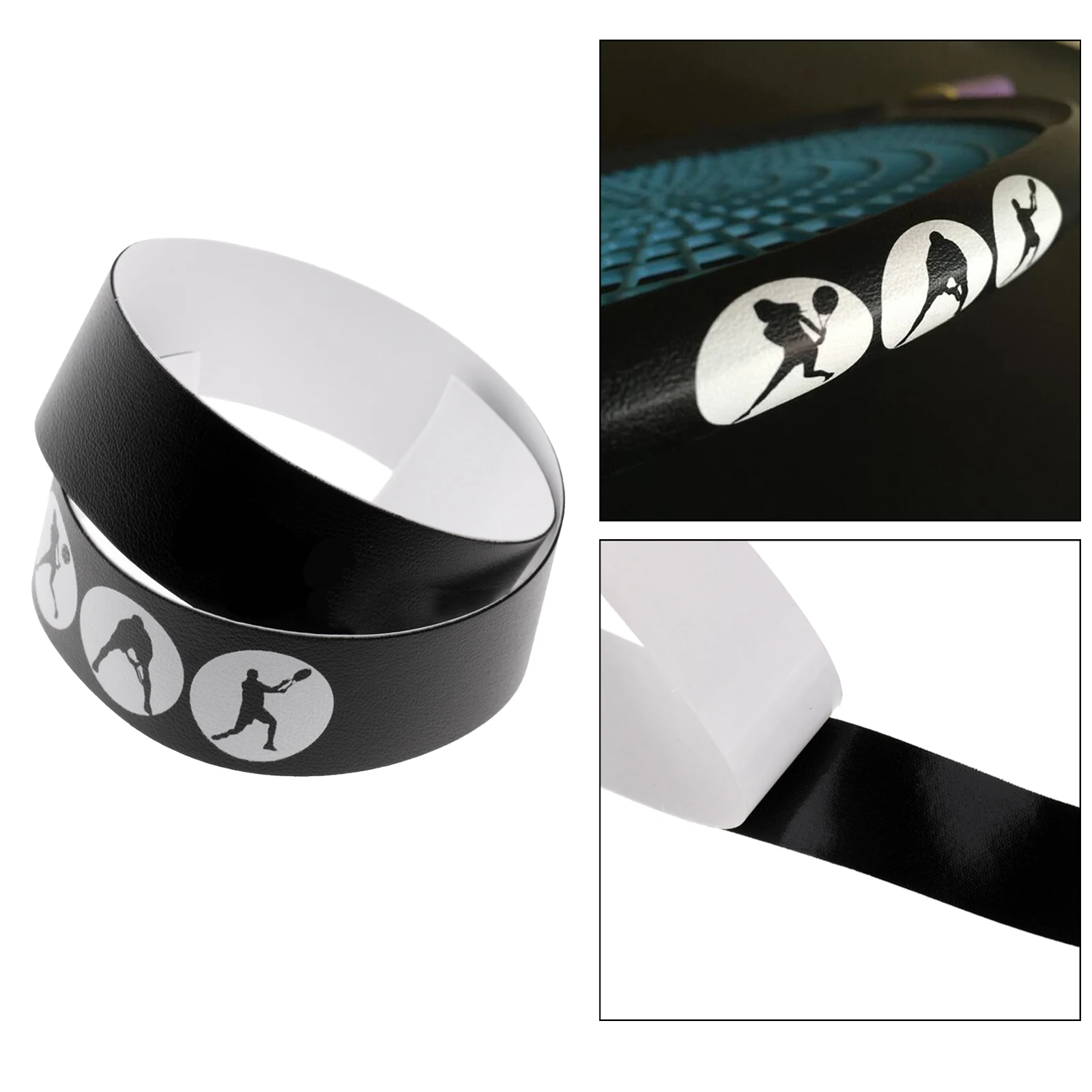 Professional Tennis Racquet Guard Edge Head Protection Tape Anti Paint