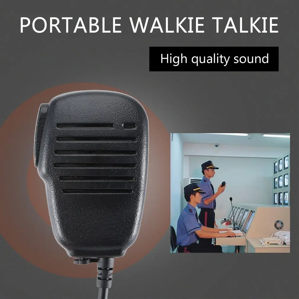 1 Pin 2.5Mm Portable Microphone Speaker Mic For Motorola Talkabout Md200 Tlkr T5 T6 T80 T60 Fr50 T6220 Walkie Talkie Radio