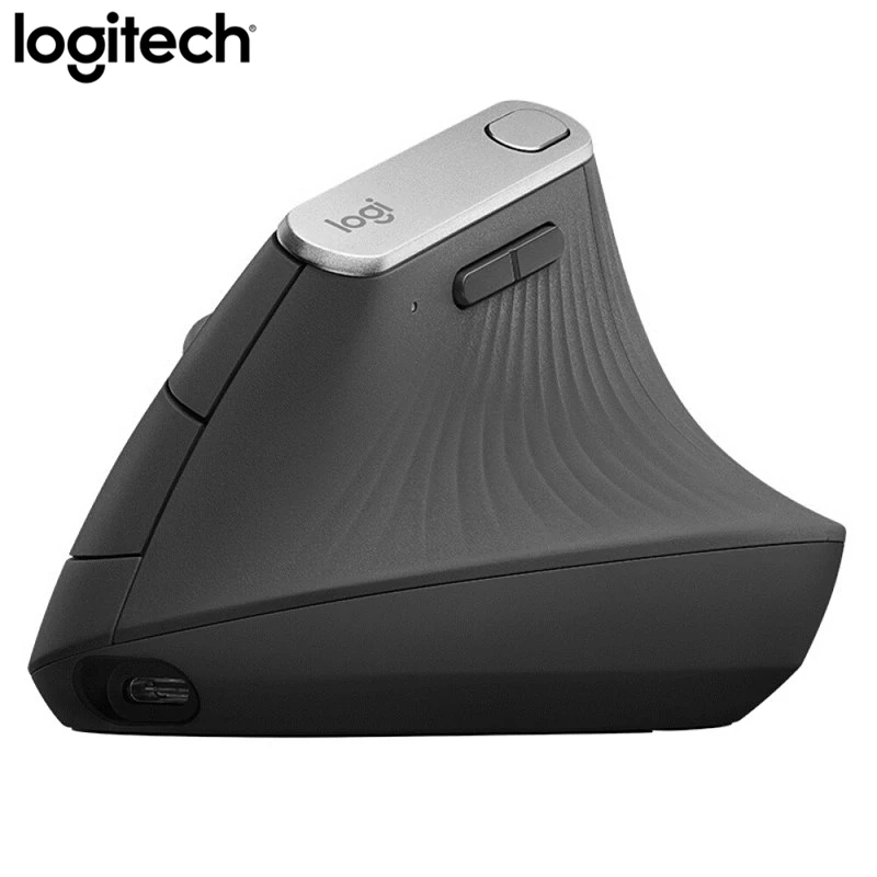 Logitech MX вертикальная Bluetooth беспроводная эргономичная мышь с FLOW 2 4 ггц USB Nano для
