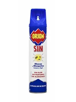 

Insesticida Orion moscas y mosquitos comun y tigre 600ml (Sin olor)