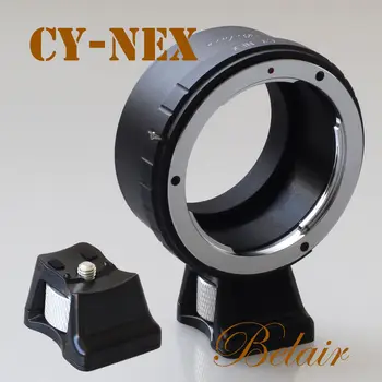

Contax Yashica CY Lens To E mount nex Adapter ring with Tripod Stand for NEX-3/C3/5/5N/6/7 A7 A7r A5100 A7s A5000 A6000 camera