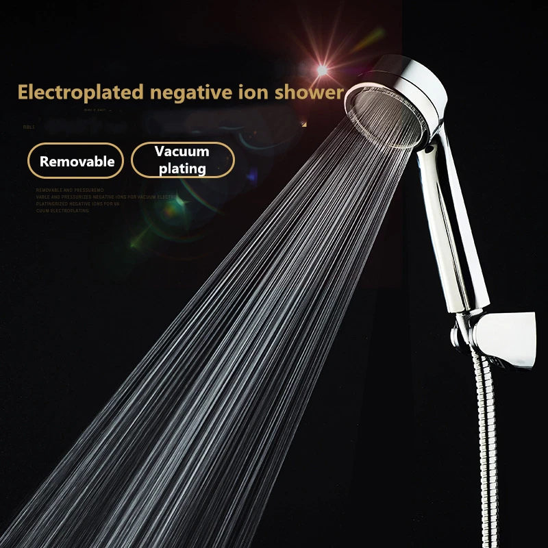 

Electroplate Negative Ion Shower Source Factory Spa Pressurization Removable Head Supports One Substitute