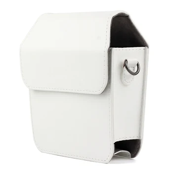 

Fashion Smartphone Printer Shoulder Bag Magnetic Closure Protective Cover Camera PU Leather Portable Accessory Case Storage