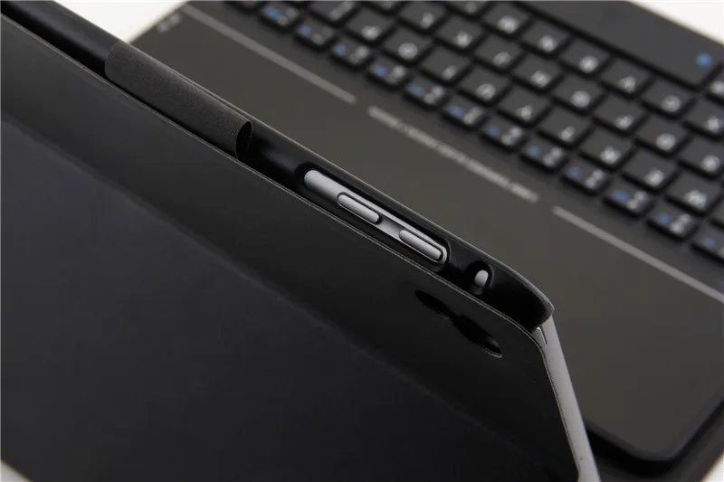 Роскошный чехол для ipad 9,7 Air 1 2 Pro 9,7 дюймов стеклянная зеркальная клавиатура чехол для ipad 5 6 Bluetooth клавиатура кожаный чехол