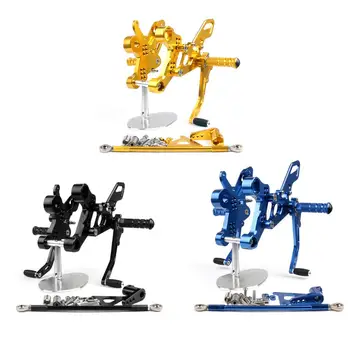 

Areyourshop For YAMAHA MT-09 MT 09 FZ-09 FZ09 2014-2016 Adjustable CNC Rider Rear Set Rearsets Footrest Foot Rest Pegs Motor