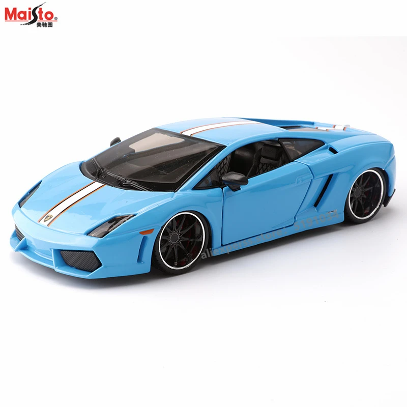 Maisto 1:24 Lamborghini Gallardo, модель автомобиля из сплава, имитация, украшение автомобиля, коллекция, Подарочная игрушка