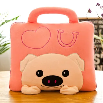 

Multifunctional Travel Cartoon Air-Conditioning Quilt Easy to Carry Cushion Pillow