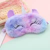 Cartoon Unicorn Party Anime Sleeping Mask Kids Gift Cute Blindfolds Travel Sleep Eye Band Shade Rest Eyepatch 6