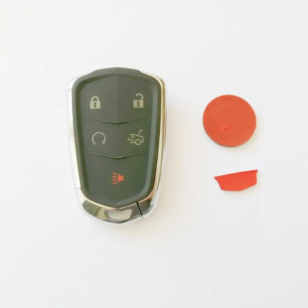 HYQ2EB Smart Car Key Housing 5 Buttons Replacement Keyless Entry Remote Key Fob Case Shell Cover Fit for Cadillac ATS CTS SRX XTS HYQ2AB HYQ2EB Smart Car Key Housing 5 Buttons Replacement Keyless Entry Remote Key Fob Case Shell Cover Fit for Cadillac ATS CTS SRX XTS HYQ2AB