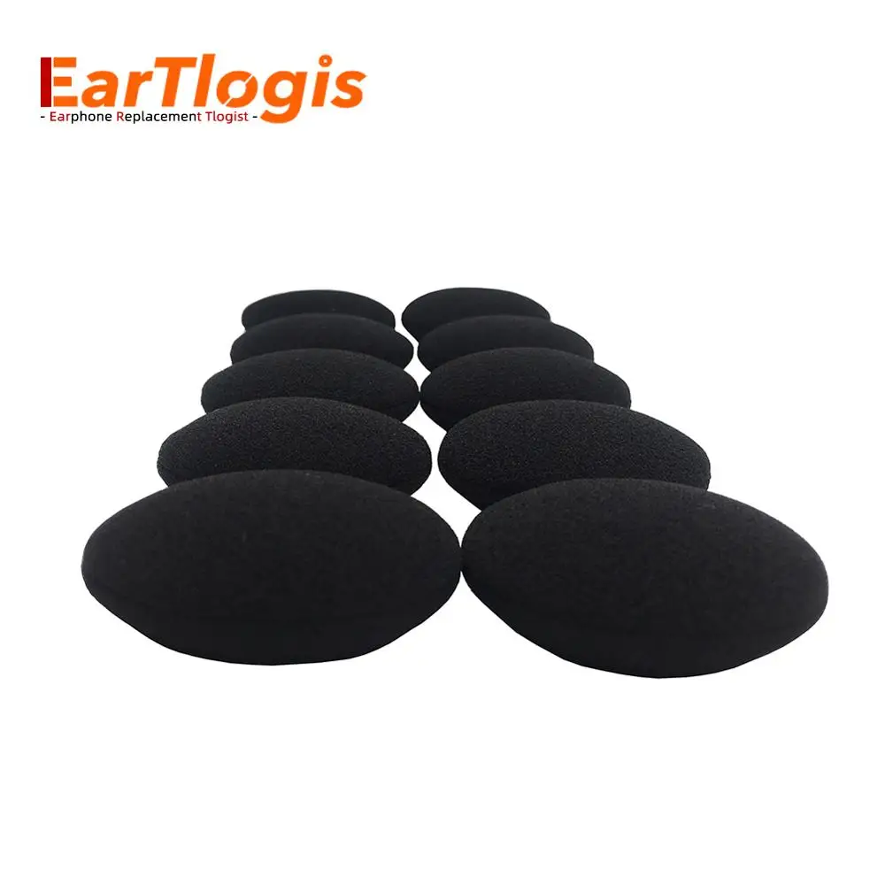 EarTlogis губка для замены амбушюр Logitech H600 H340 H330 H609 гарнитура Запчасти пены крышка