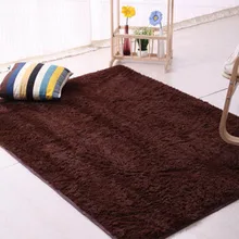 1 шт. супер мягкий длинный плюшевый шелковистый коврик ковёр коврик для двери коврик для спальни Гостиная Ванная комната окно прикроватная JY