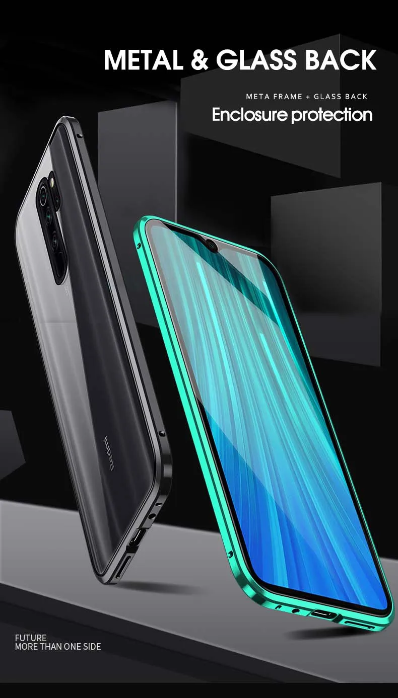 huawei pu case 360 Double Sided Glass Case On Honor 20 Lite Case 2020 Magnetic Metal Back Cover For Huawei Honor 20 Light 20Lite Coque 6.15 huawei pu case