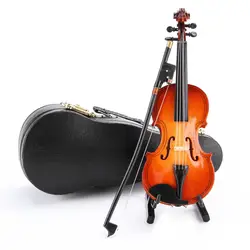 Устройство для скрипки, игрушка, 14 см Малый инструмент, орнамент, музыкальная игрушка, скрипка, 14 см украшение дома