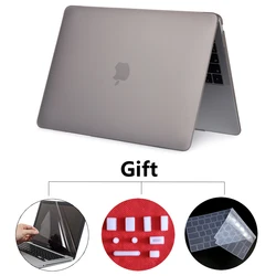 Sleek Protective Laptop Case for MacBook Pro and Air Series (Matte Gray)