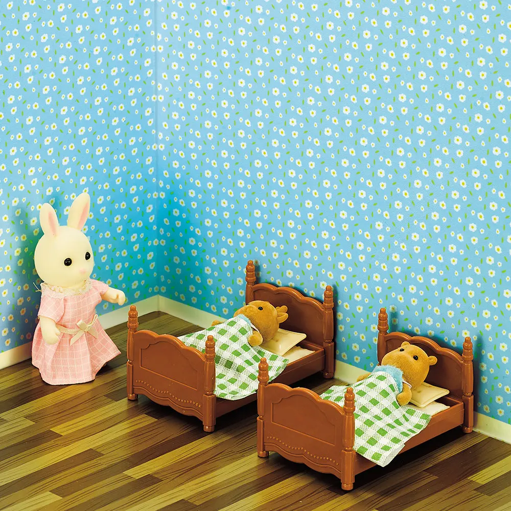 Forest Family Miniature 1/12 2022 New Furniture Miniture Acessories Doll House Accessories Slide Miniatures Bathroom Cabinet 4