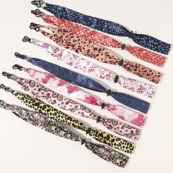 

Donarsei 2020 New Fashion Leopard Print Mask Chains Holder For Women Anti-lost Face Mask Lanyard Flower Straps For Sunglasses