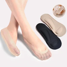 Арочные массажные 3D носки для ног женские шелковые башмачки с