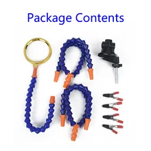 3-й~ ручной инструмент гибкие руки паяльная станция PCB держатель Настольный зажим база