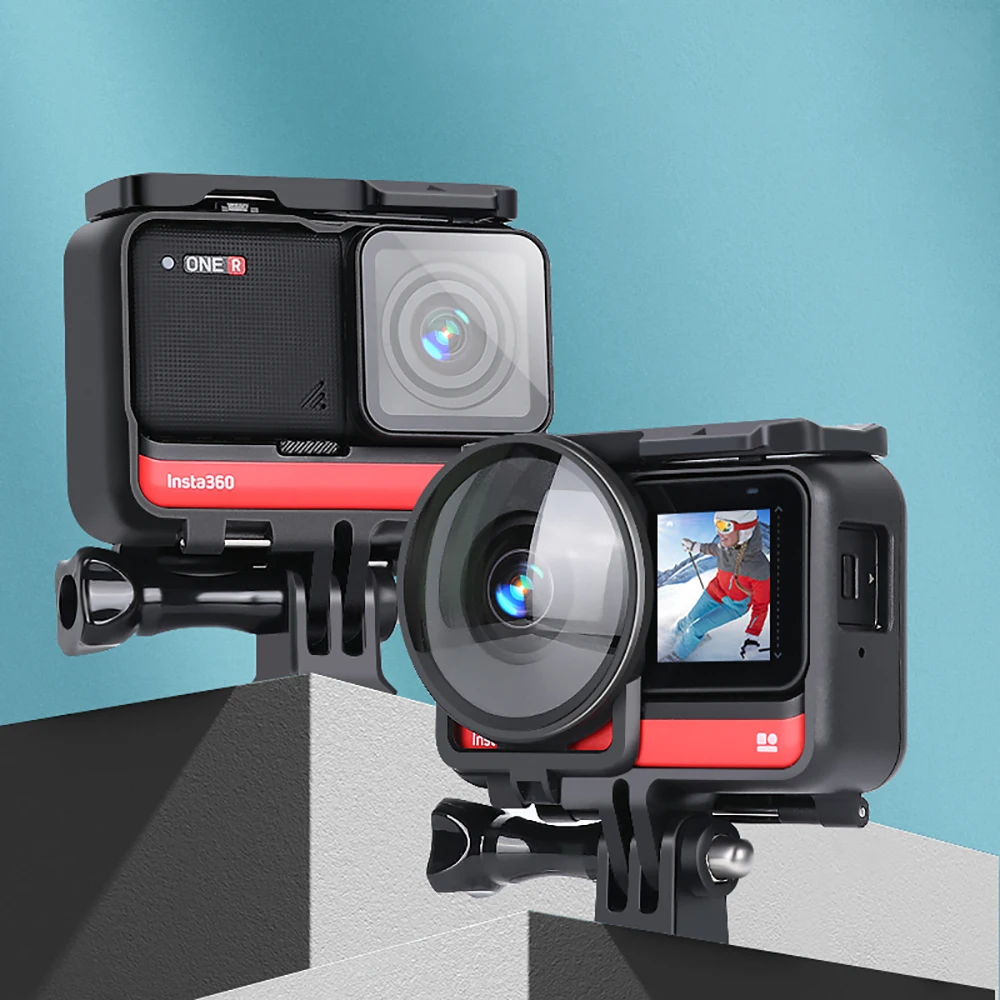 Защитный чехол для холодной загрузки Противоударная рамка камеры Insta 360 ONE R