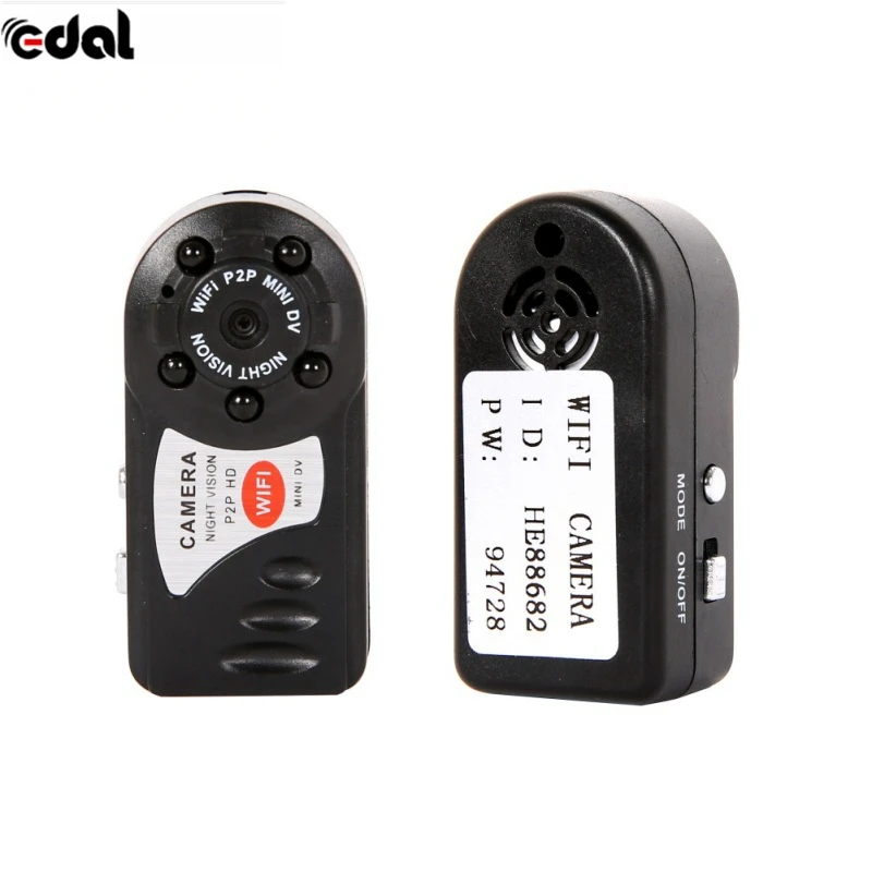 EDAL мини камера 480P Wifi DV DVR беспроводная IP камера Фирменная Новинка Мини видеокамера рекордер инфракрасное ночное видение маленькая камера