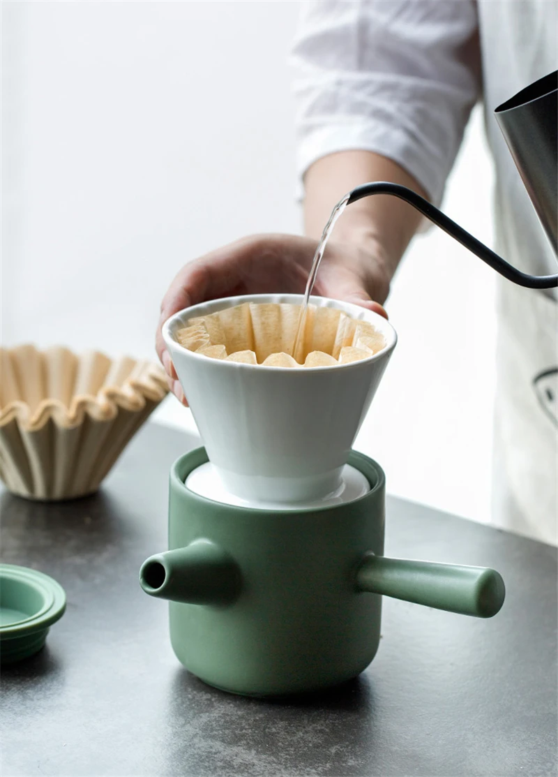 Hand Brew Coffee V60 Filter Drip Coffee 